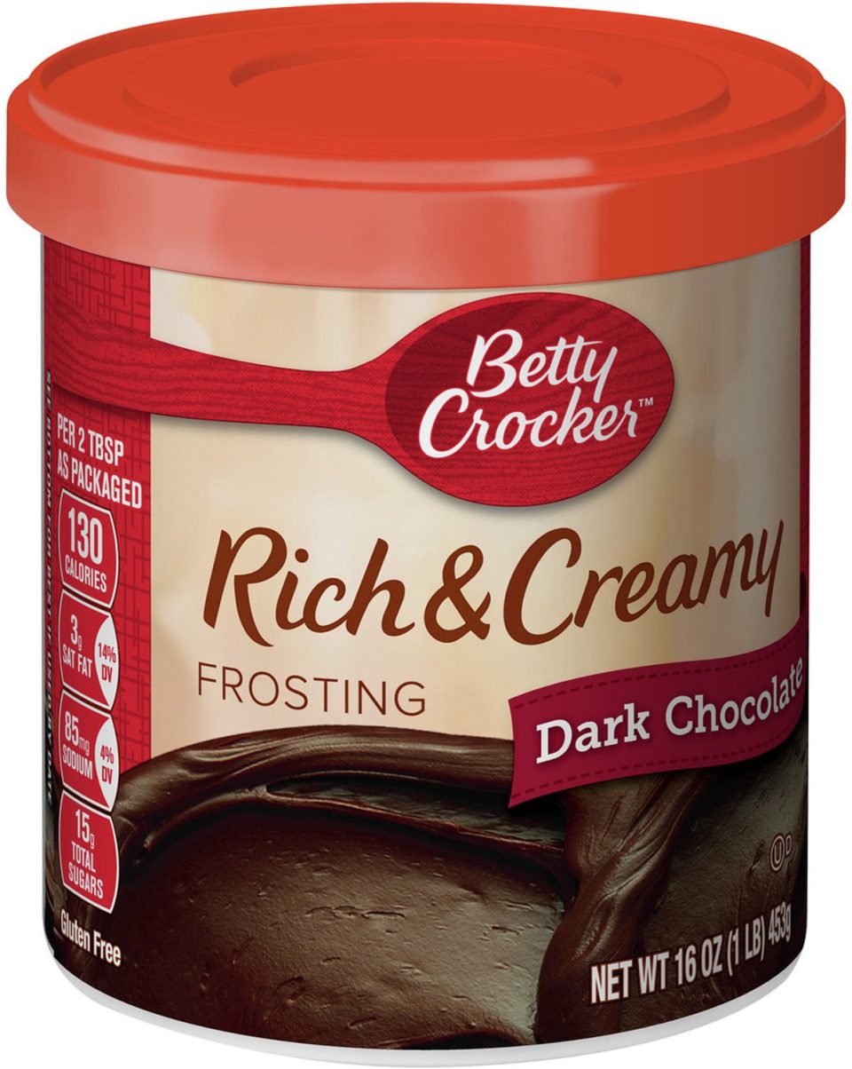 Betty Crocker Rich & Creamy Dark Chocolate Amerikaanse bakproducten 8 x 453 g