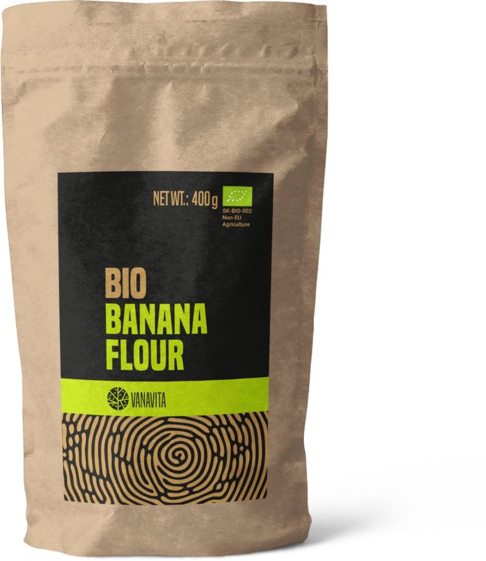 Gymbeam BIO bananenmeel VanaVita 400 g