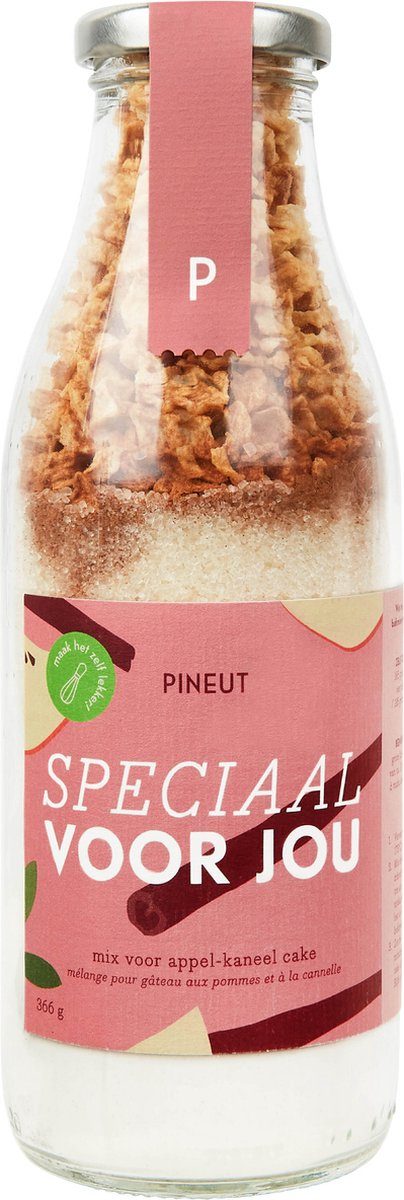 Pineut bakmix Appel Kaneel Cake Cakemix in Pot