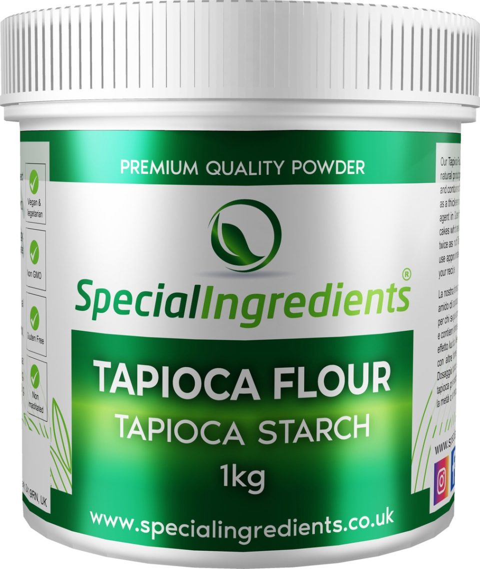Special Ingredients Ltd. Tapiocameel Tapioca Meel Natuurlijk Bindmiddel 1 kg