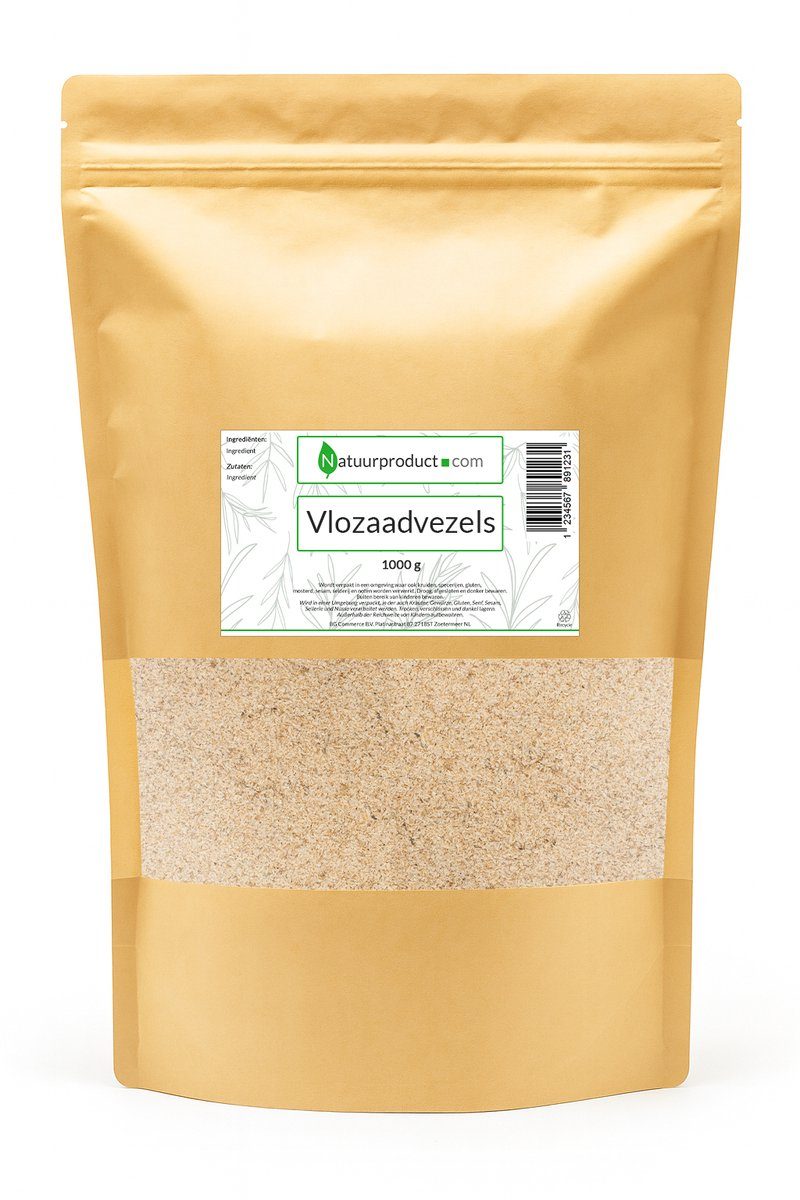 Natuurproduct.com Natuurproduct Psylliumvezels 1 kg