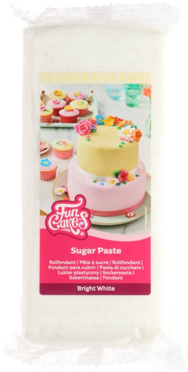 FunCakes rolfondant Wit Fondant Taartdecoratie 1 kg