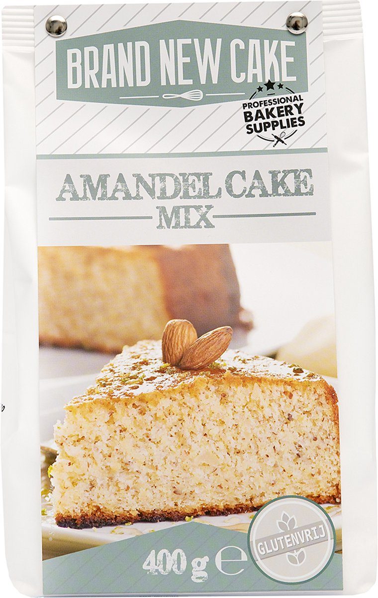 Brand New Cake bakmix Amandelcake-mix Glutenvrij 400 g