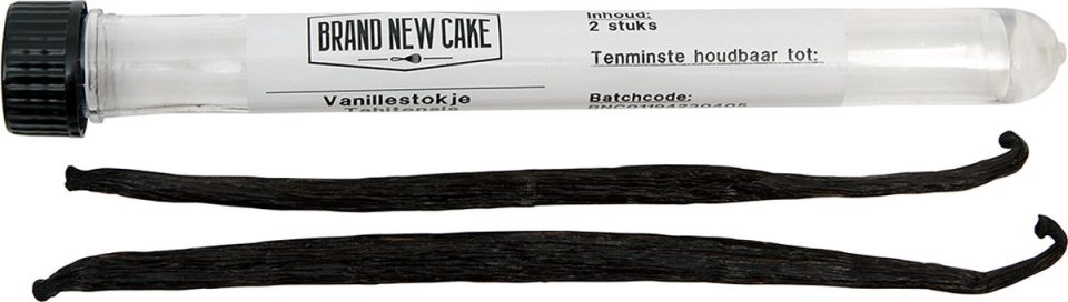 Brand New Cake Vanillestokjes Tahitensis ca. 6 g (2 stuks)