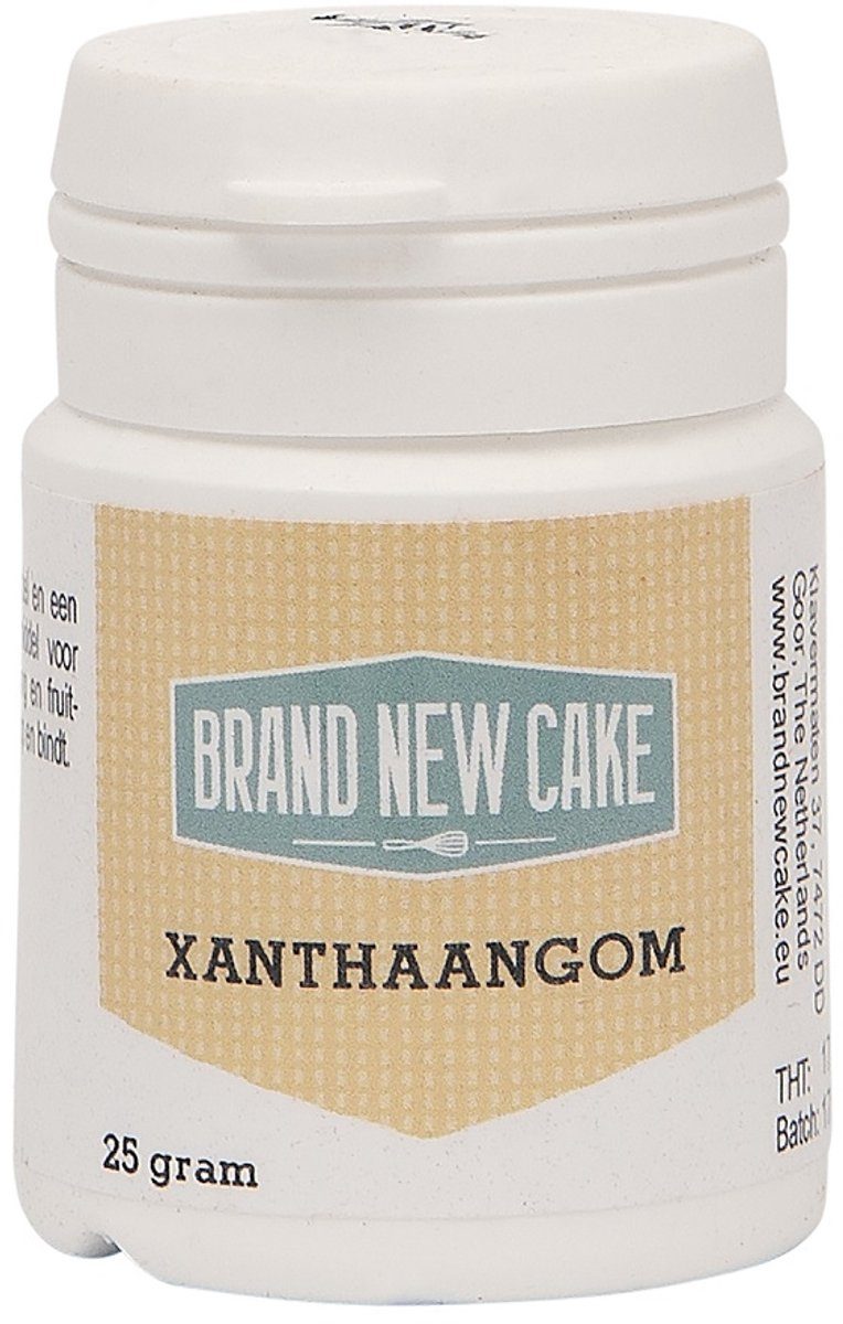 Brand New Cake Xanthaangom Xanthaangum Poeder Xanthan Gum E415 25 g