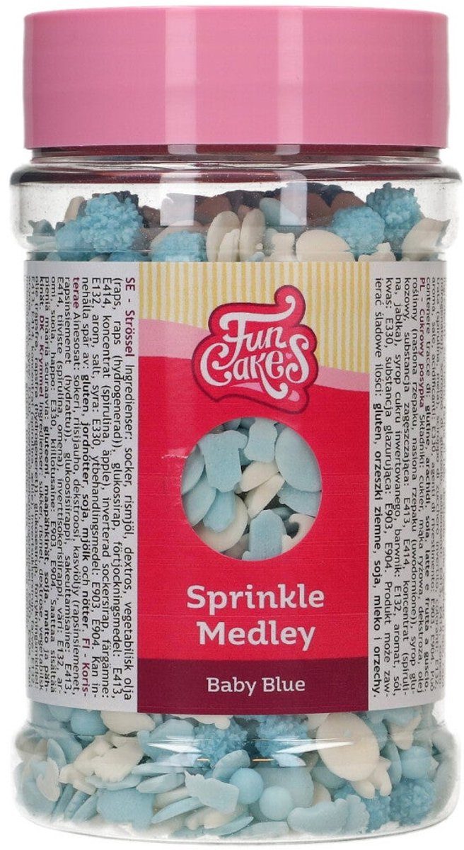 FunCakes Sprinkle Medley Baby Blauw 180 g