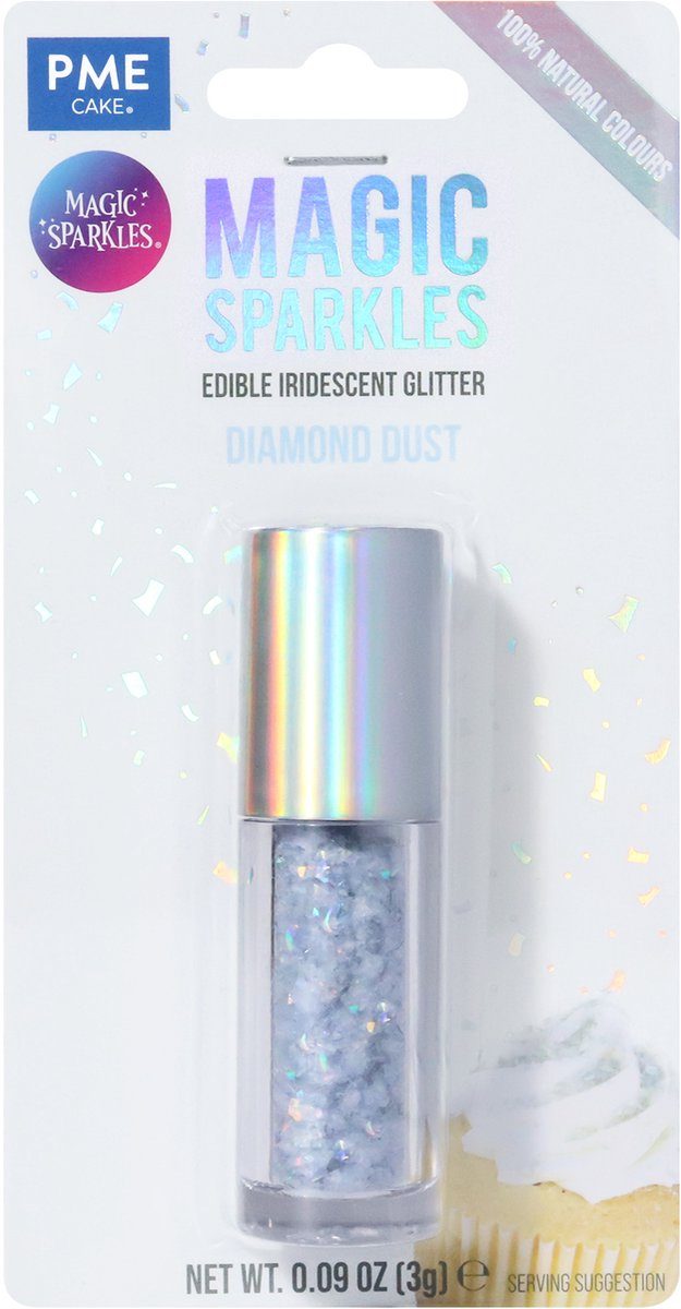 PME Magic Sparkles Edible Glitter Diamant Dust () 3 g