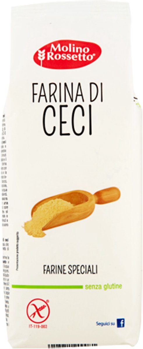 Molino Rossetto Glutenvrije Kikkererwtenmeel 500 g