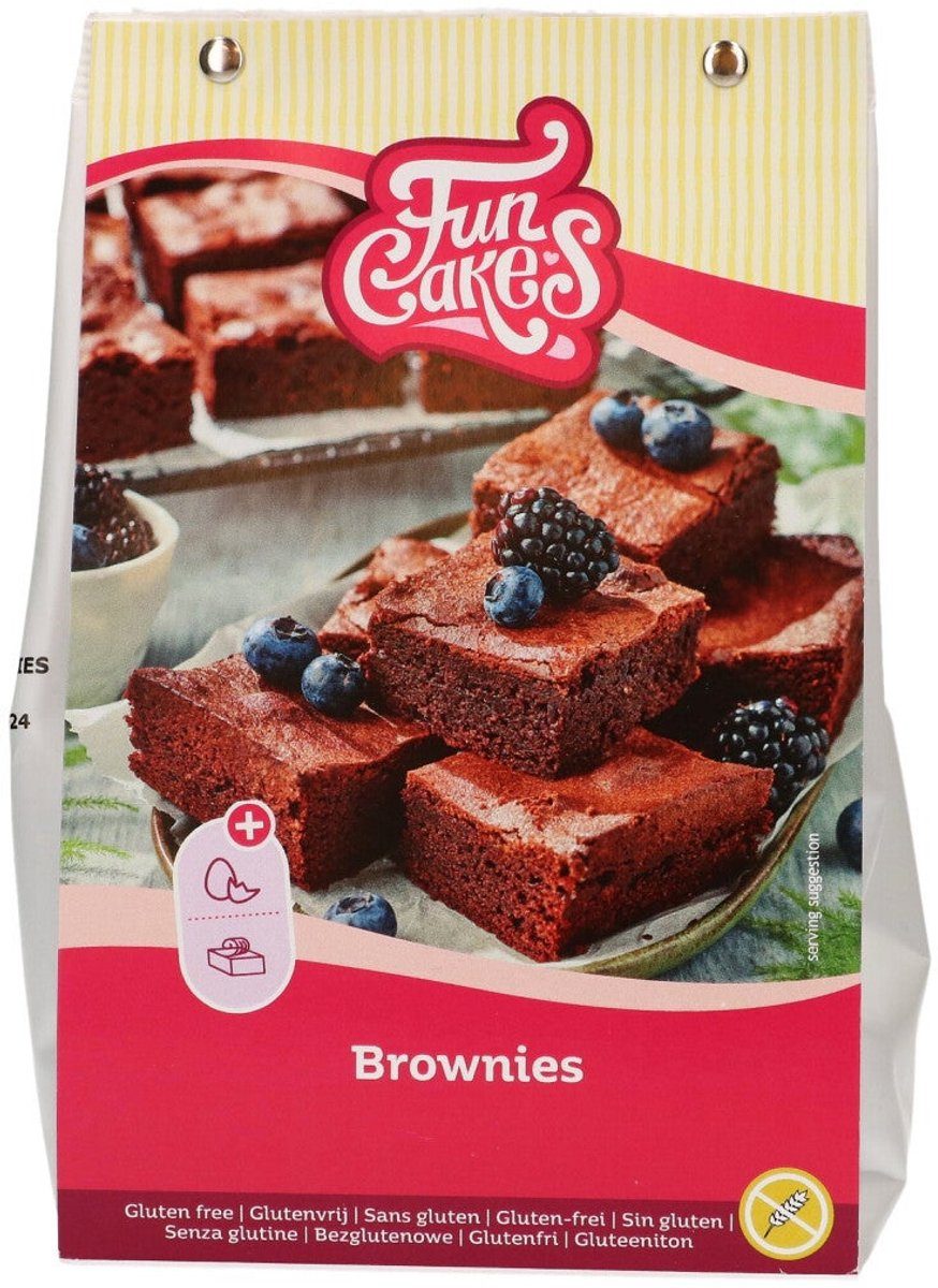 FunCakes bakmix voor Brownies 500 g