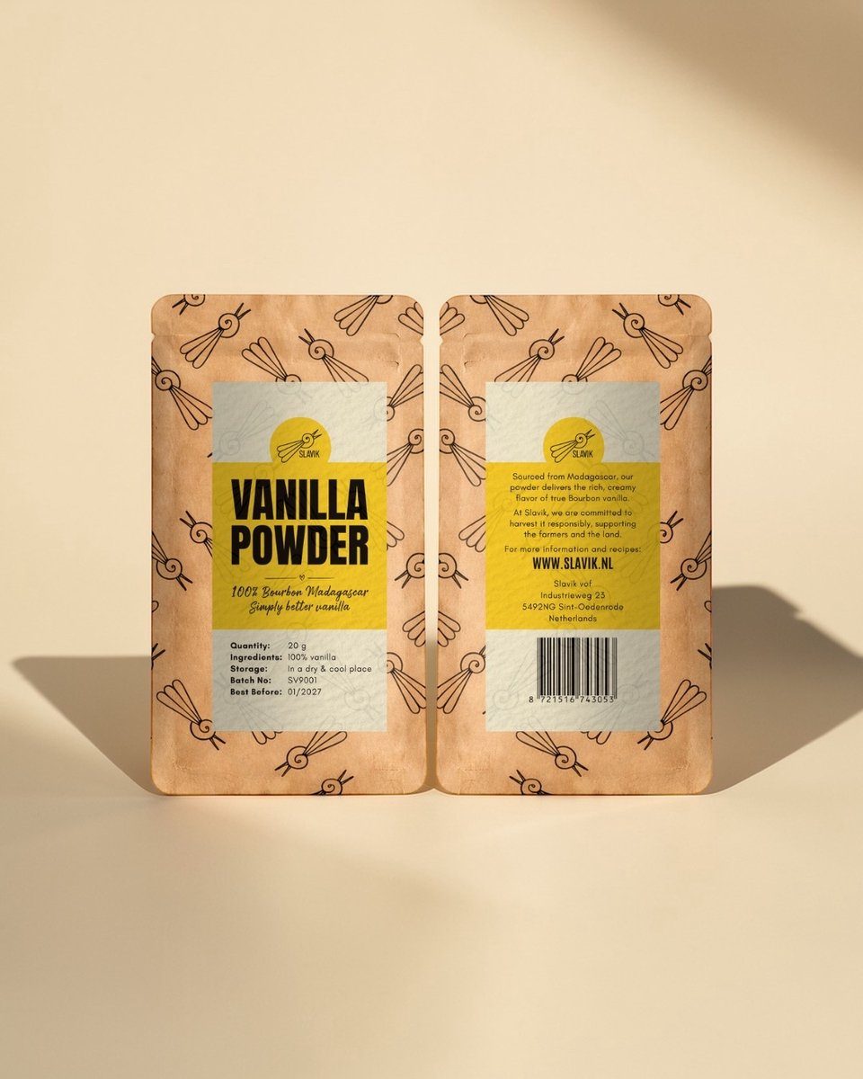 Slavik Bourbon Vanillepoeder Madagaskar 20 g