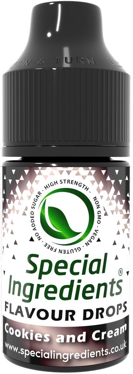 Special Ingredients Ltd. Koekjes en Slagroom Smaak Druppels 30 ml