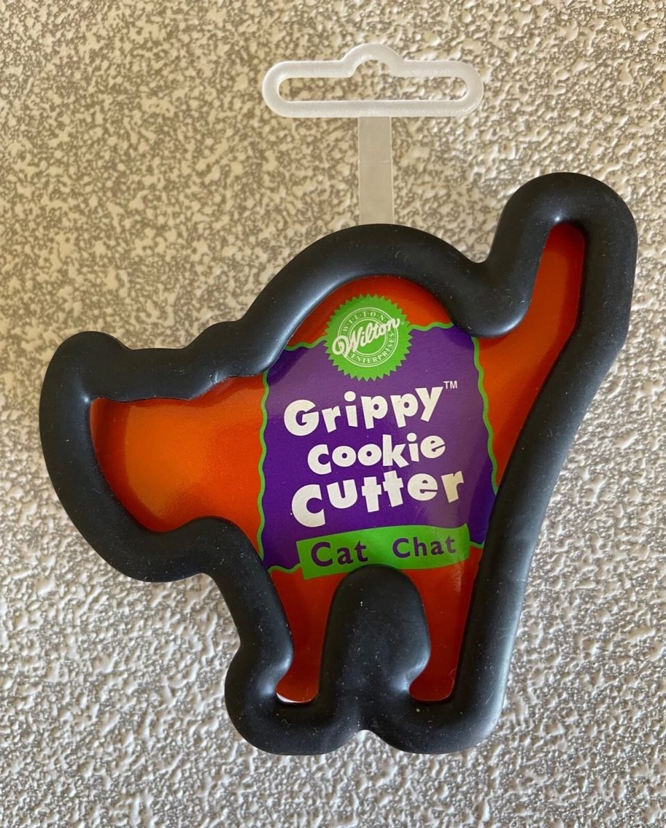 Wilton uitsteker Grippy Cookie Cutter / Cat