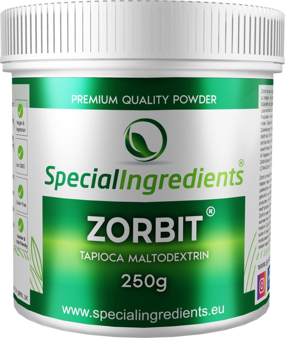 Special Ingredients Ltd. Zorbit Tapioca Maltodextrine 250 g