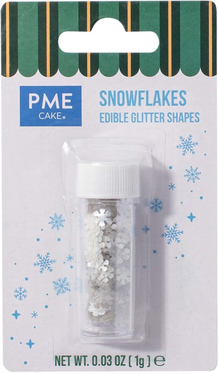 PME Edible Shapes Snowflakes