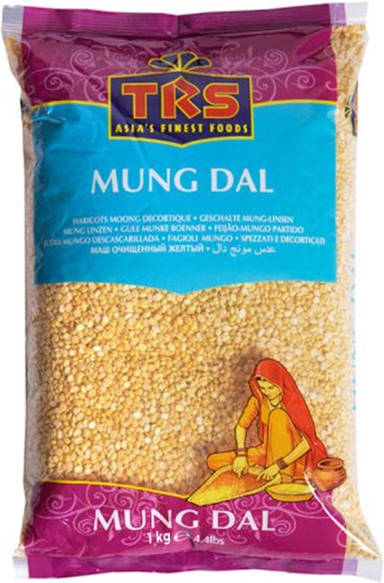 Trs Mung Dal Mung bonen voor soep en bakken 1 kg