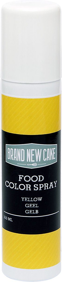 Brand New Cake Kleurspray Geel 100 ml