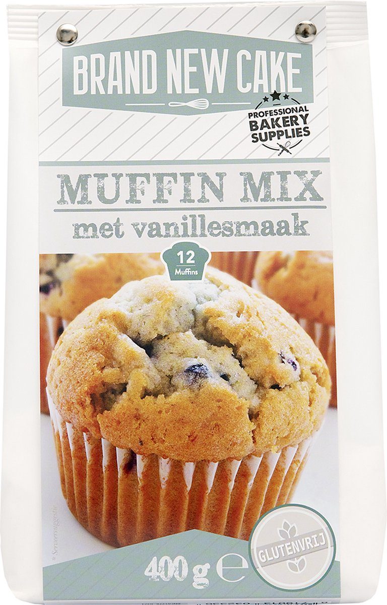 Brand New Cake bakmix Muffinmix Glutenvrij 400 g
