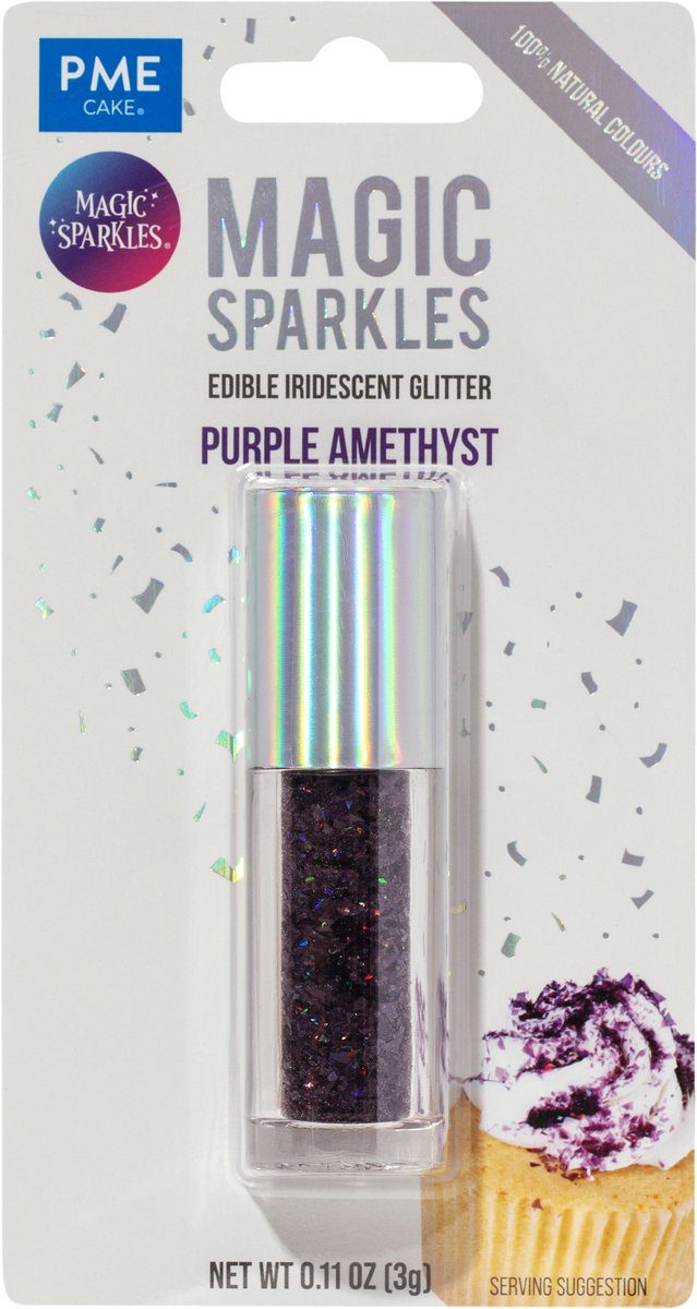 PME Magic Sparkles Edible Glitter Purple Amethyst () 3 g