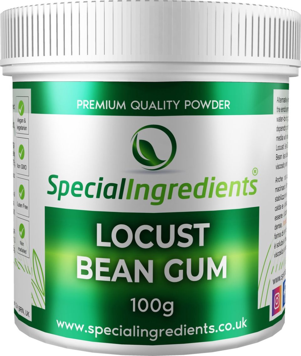 Special Ingredients Ltd. Johannesbroodpitmeel Locust Bean Gum Krachtig Natuurlijk Bindmiddel 100 g