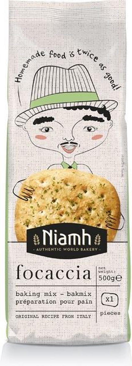 Niamh bakmix voor Focaccia 500 g