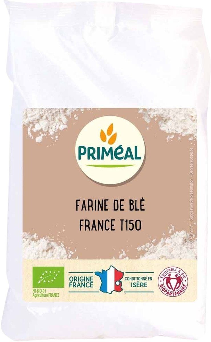 Primeal Volkoren tarwemeel borsa 150 1 kg