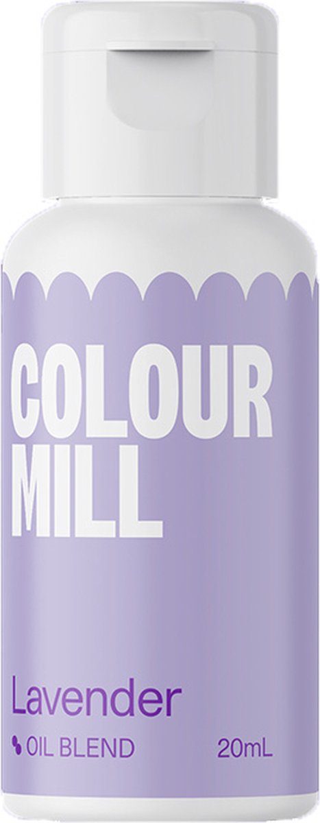 Colour Mill Oil Blend Voedingskleurstof op Oliebasis Lavender 20 ml