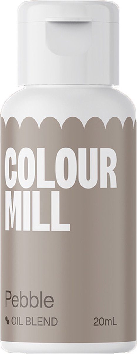 Colour Mill Oil Blend Voedingskleurstof op Oliebasis Pebble 20 ml