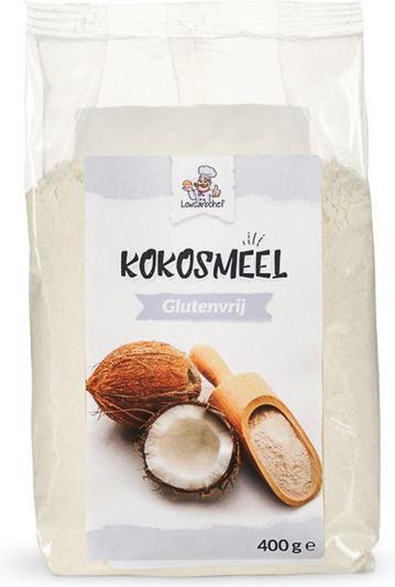 Lowcarbchef Kokosmeel glutenvrij () 400 g