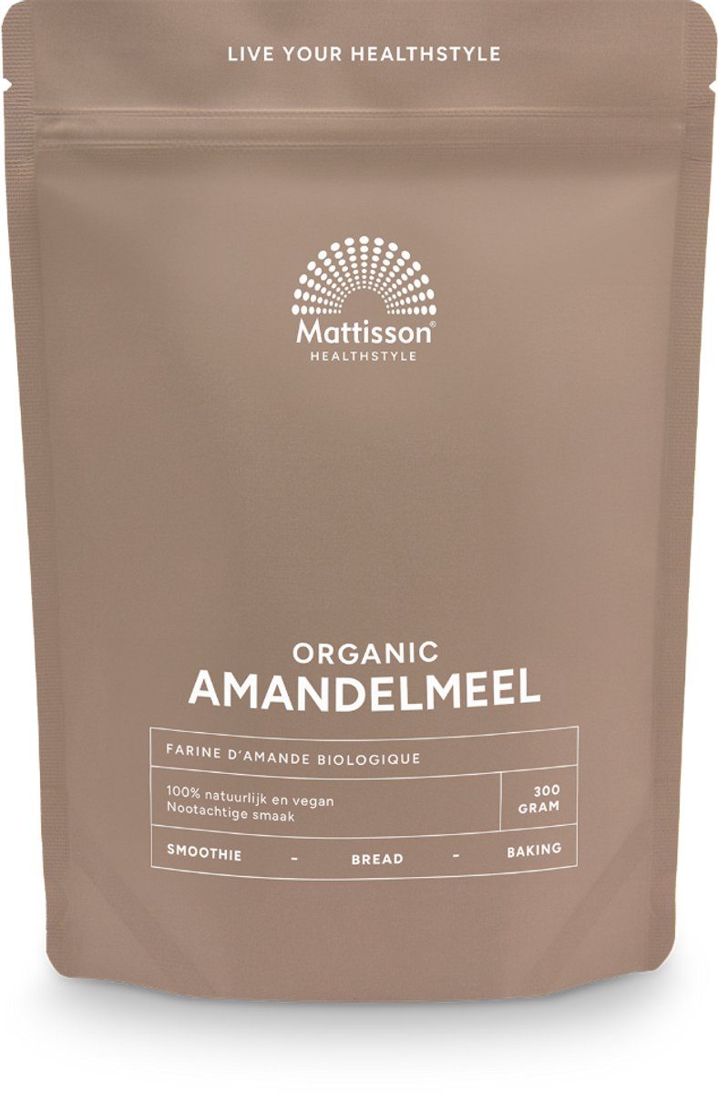 Mattisson Biologisch Amandelmeel 300 g