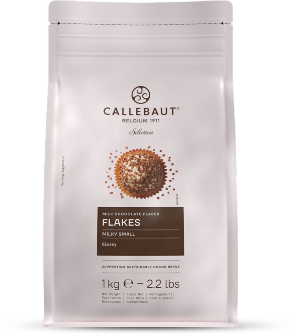 Callebaut / Mona Lisa Milk Chocolate Small Flakes 1 kg