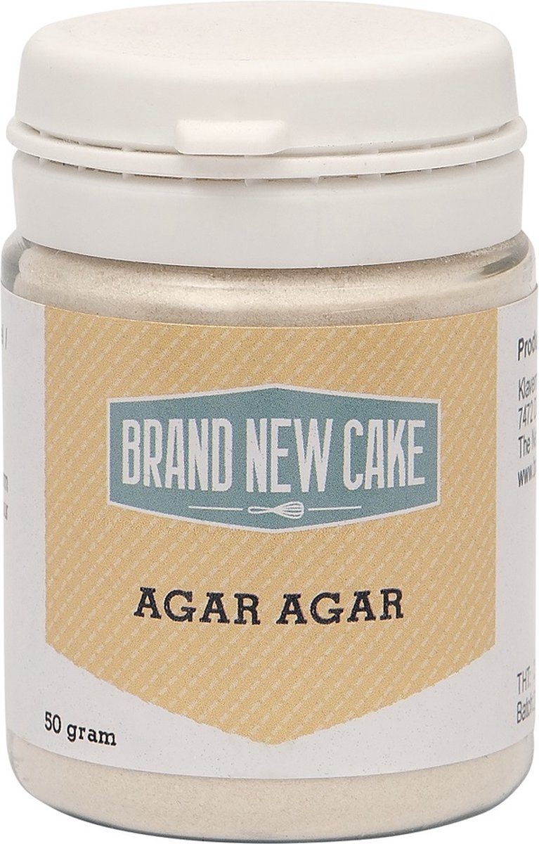 Brand New Cake Agar Agar Poeder 50 g