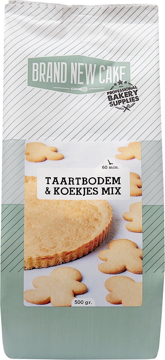 Brand New Cake Taartbodem en Koekjes-mix 500 g