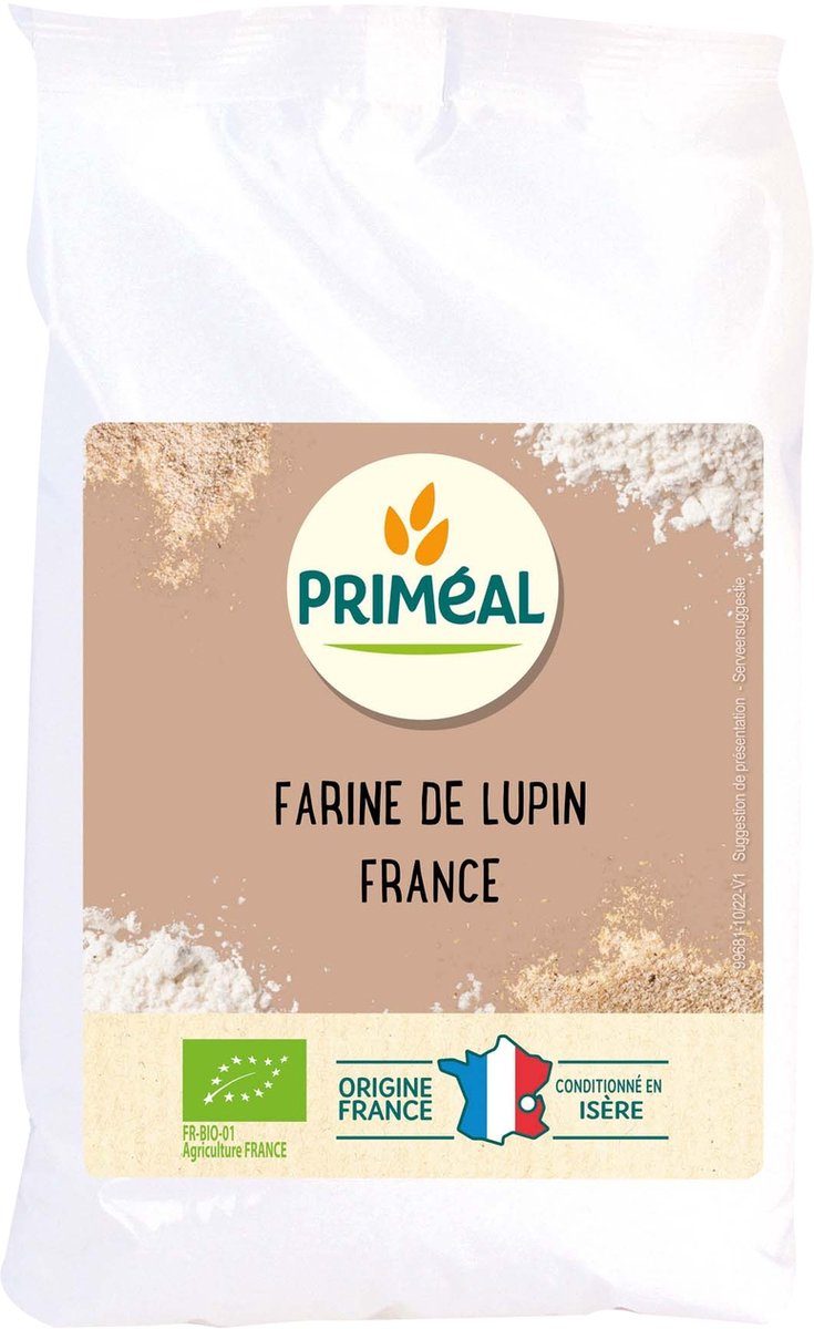 Primeal Lupinemeel 500 g
