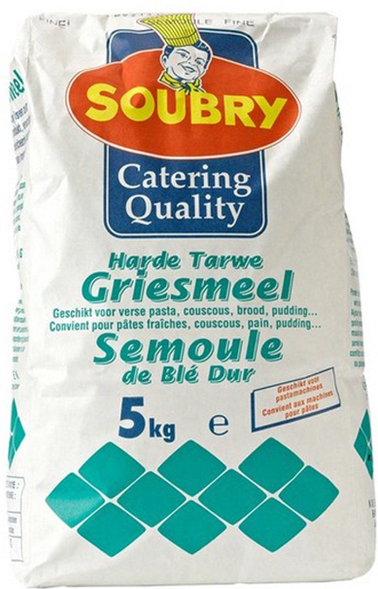 Soubry Tarwegriesmeel Semolina/Griesmeel () 5 kg