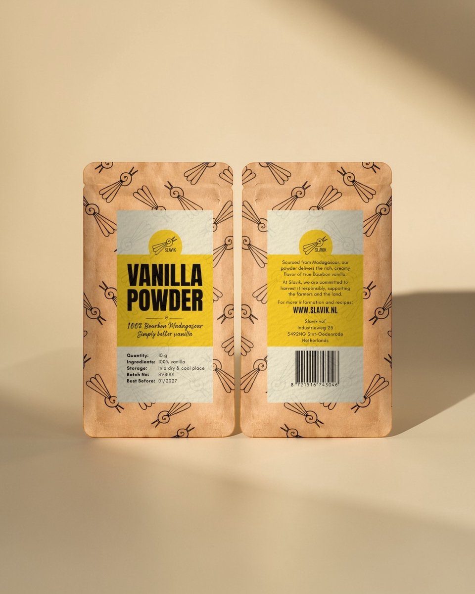 Slavik Bourbon Vanillepoeder Madagaskar 10 g