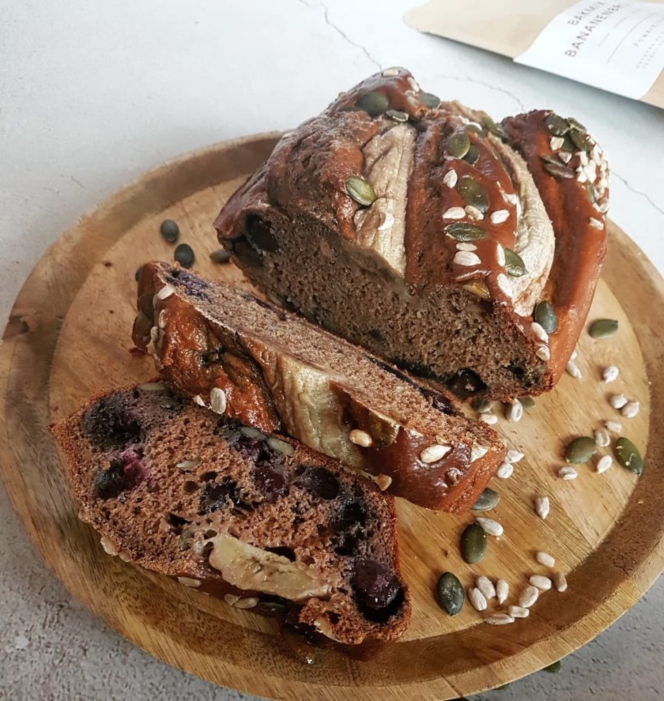PowerKitchen. bakmix Gezonde Eiwitrijk Bananenbrood