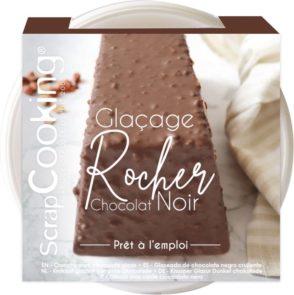 Scrapcooking chocolade Pure Rocher Glaze 400 g
