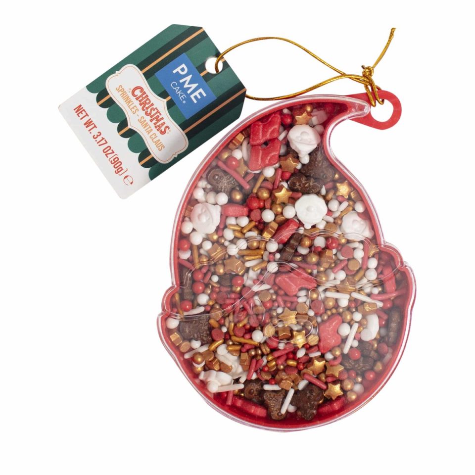 PME Christmas Sprinkles Santa Claus 90 g