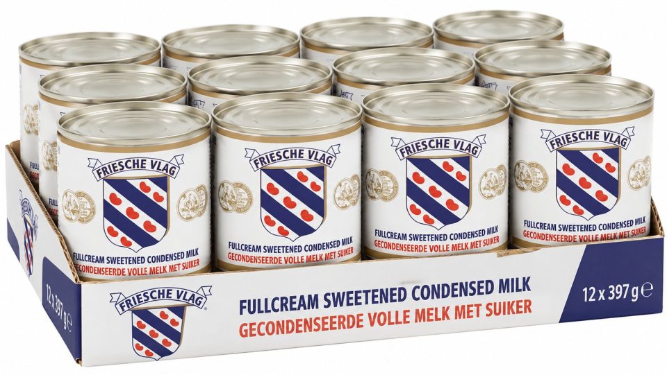 Friesche vlag Gecondenseerde Melk met Suiker 12 x 397 g