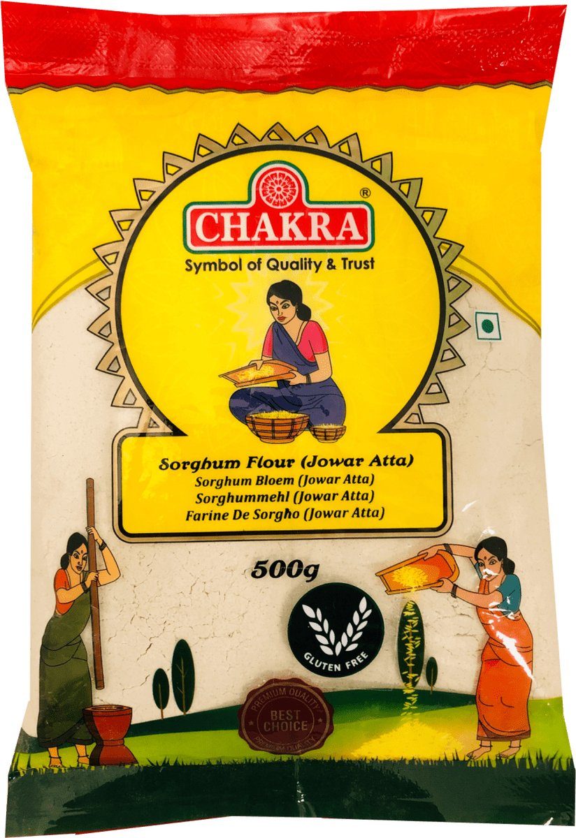 Chakra Gierstmeel Sorghum Flour Jowar Atta 500 g
