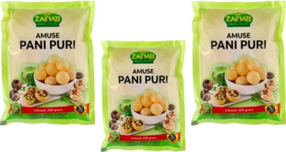 Zainab Pani Puri 3 x 200 g