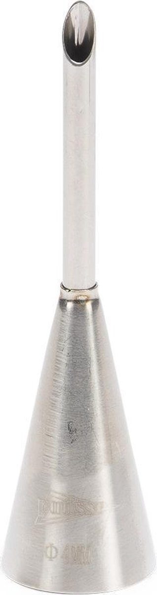 Patisse Vul-spuitmondje Rvs Zilver 4 mm