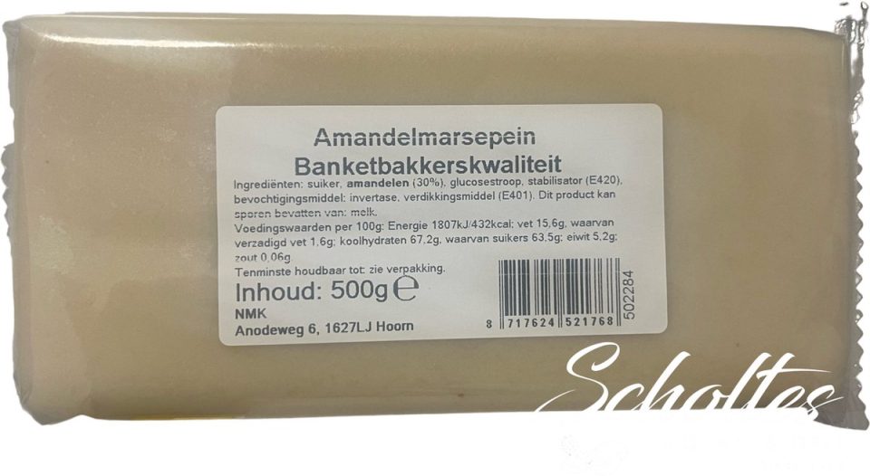 NMK Amandelmarsepein 500 g
