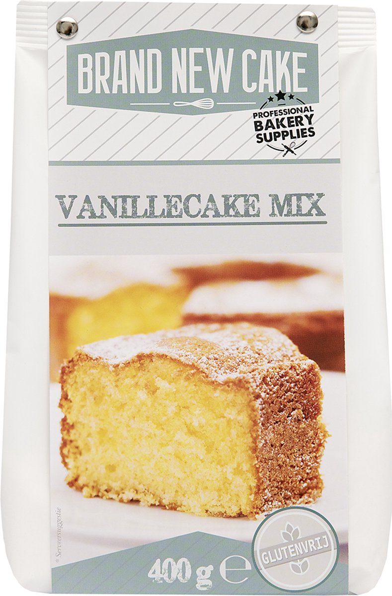 Brand New Cake bakmix Vanillecake-mix Glutenvrij 400 g