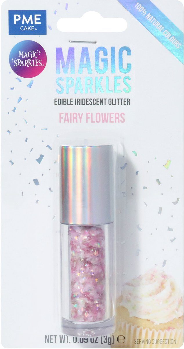 PME Magic Sparkles Edible Glitter Fairy Flowers () 3 g