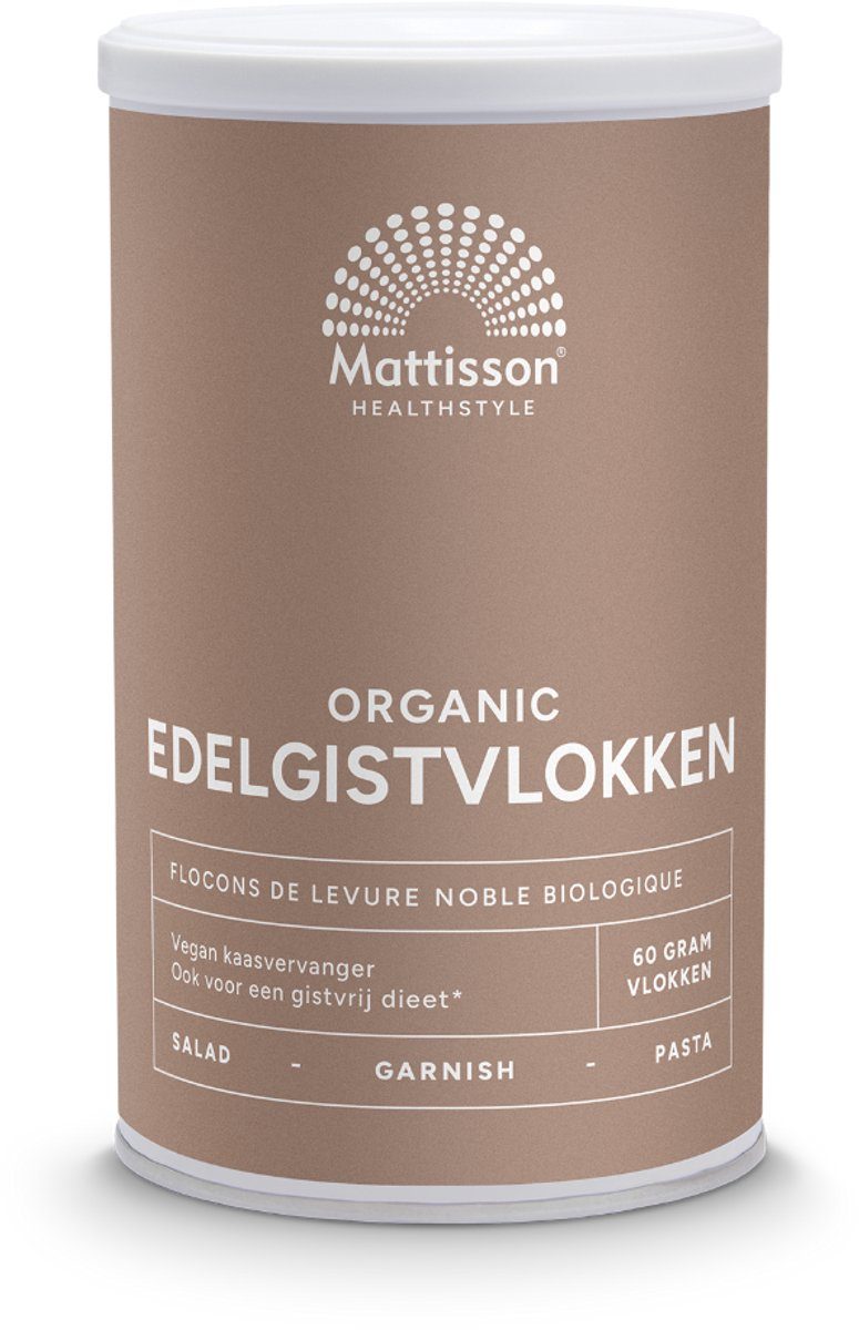 Mattisson Biologische Edelgistvlokken 60 g