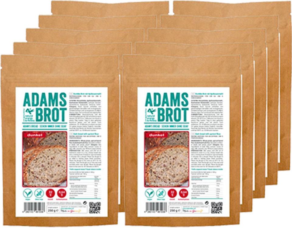 Adam's Brot Adams Brot Donkere Broodmix (10 stuks)