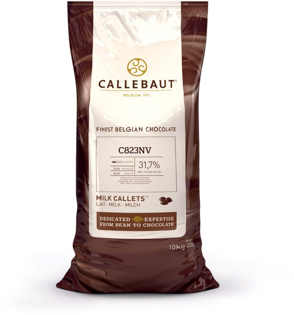 Callebaut callets Melkchocolade C823 33,2% 10 kg