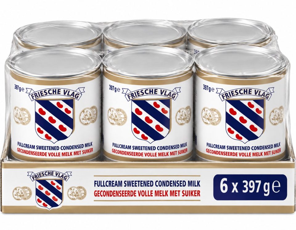 Friesche vlag Gecondenseerde Melk 6 x 397 g 2,38 kg