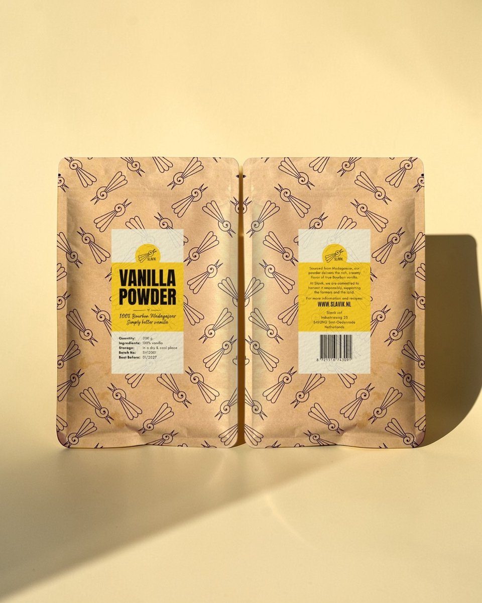 Slavik Bourbon Vanillepoeder Madagaskar 200 g